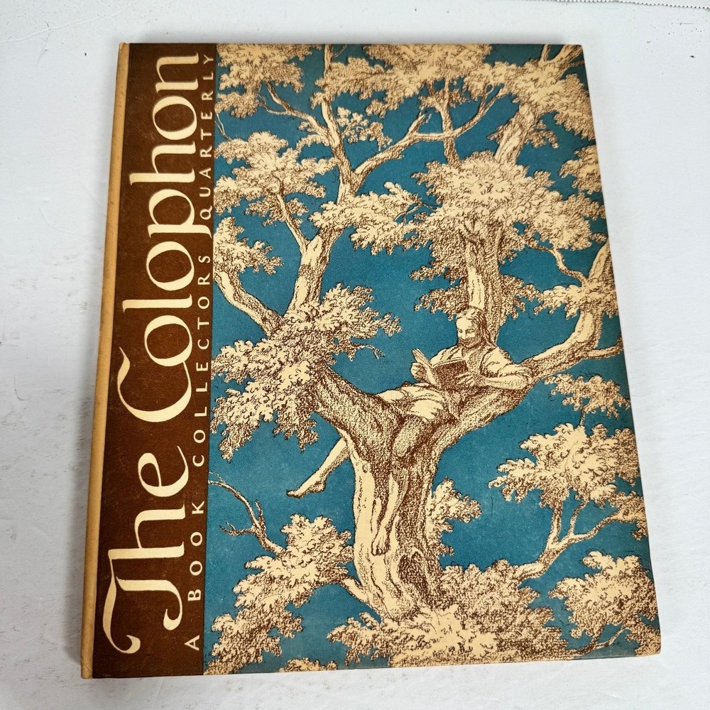 The Colophon Part 11 1932 Edith Wharton Bruce Rogers Book Collectors Quarterly